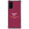 Virginia Tech Hokiebird Galaxy S20 FE Clear Case